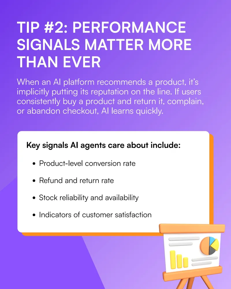 Tip 2: performance signals matter more than ever